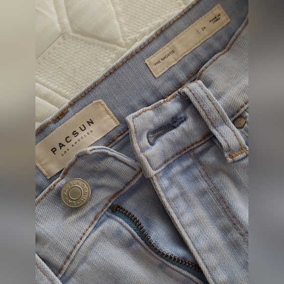 PACSUN The Shortie Denim Jean Shorts - Picture 4 of 5